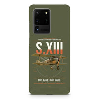 Thumbnail for SPAD S.XIII C.1 design on samsung case - green army