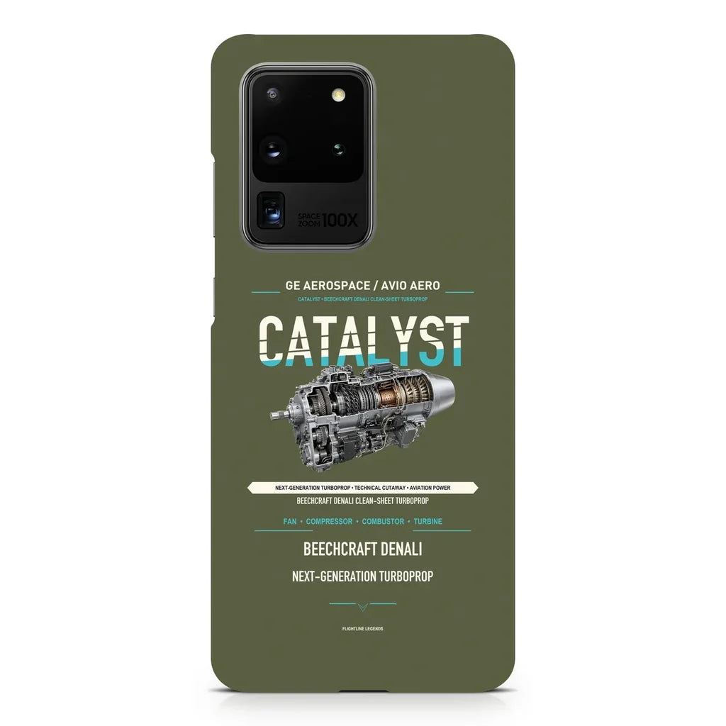 CATALYST design on samsung case - green army