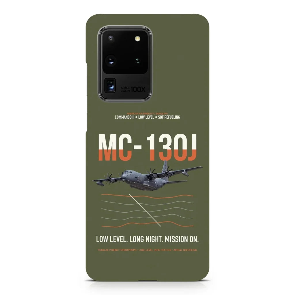 MC-130J COMMANDO II design on samsung case - green army