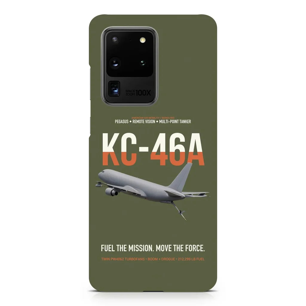 KC-46A PEGASUS design on samsung case - green army