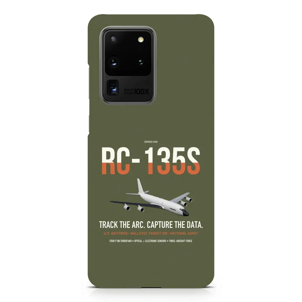 RC-135S Cobra Ball design on samsung case - green army