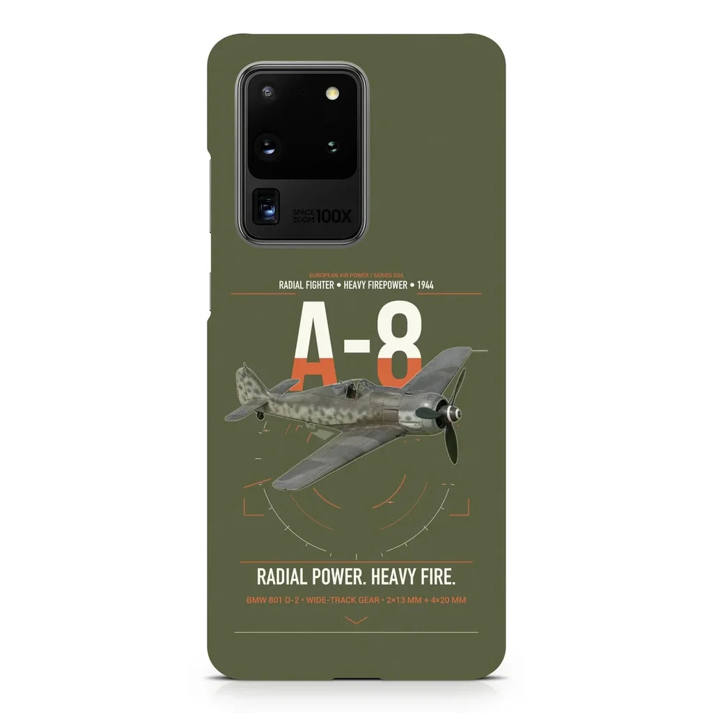 Focke-Wulf Fw 190A-8 design on samsung case - green army