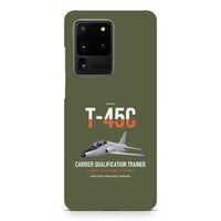 Thumbnail for T-45C Goshawk design on samsung case - green army