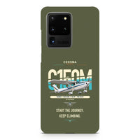 Thumbnail for Cessna 150M design on samsung case - green army