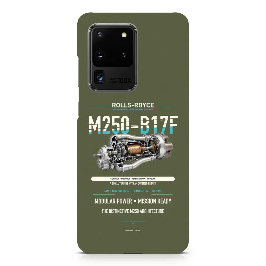M250-B17F design on samsung case - green army