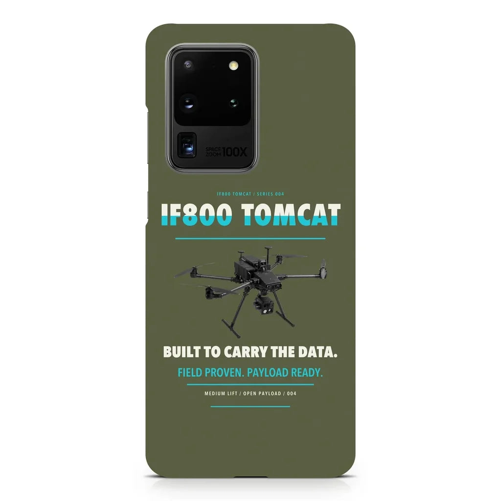 Inspired Flight IF800 Tomcat design on samsung case - green army
