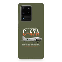 Thumbnail for C-47A Skytrain design on samsung case - green army