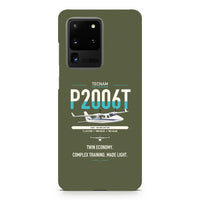 Thumbnail for Tecnam P2006T design on samsung case - green army