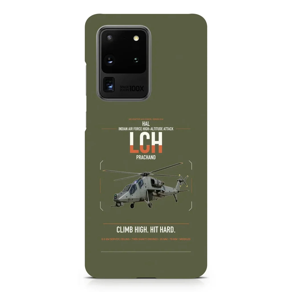 HAL LCH Prachand design on samsung case - green army