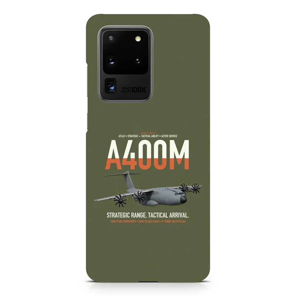 Airbus A400M Atlas design on samsung case - green army
