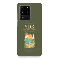 Thumbnail for Santander Airport SDR design on samsung case - green army