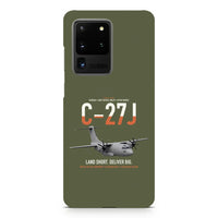 Thumbnail for C-27J Spartan design on samsung case - green army