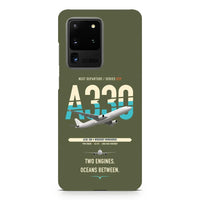 Thumbnail for Airbus A330-300 design on samsung case - green army