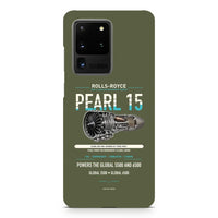 Thumbnail for PEARL 15 design on samsung case - green army