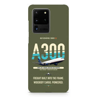 Thumbnail for Airbus A300F4-203 design on samsung case - green army