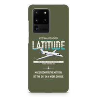 Thumbnail for Cessna Citation Latitude design on samsung case - green army