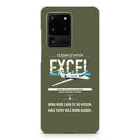 Thumbnail for Cessna Citation Excel design on samsung case - green army