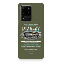 Thumbnail for PT6A-67 design on samsung case - green army