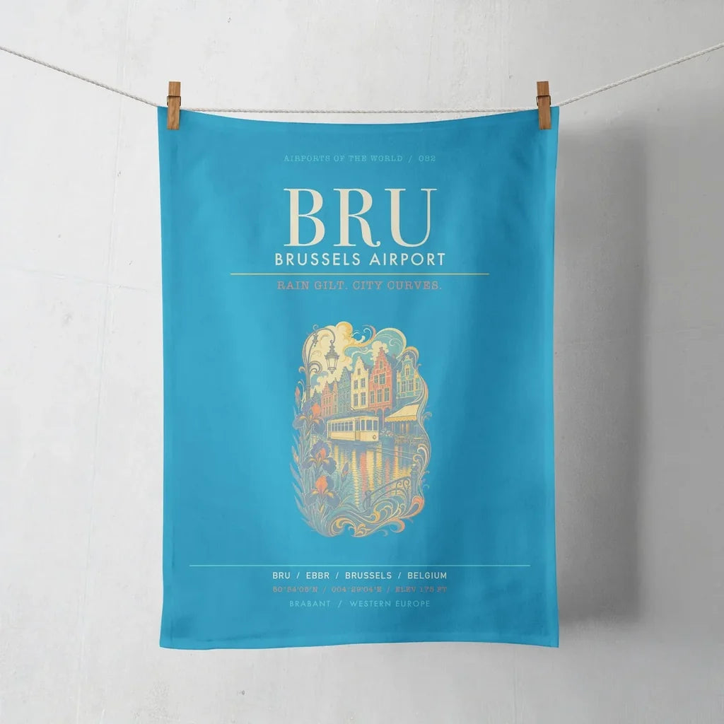Brussels Airport BRU - Turquoise