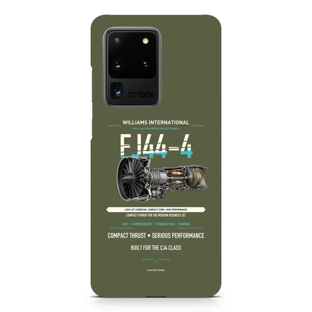 FJ44-4 design on samsung case - green army
