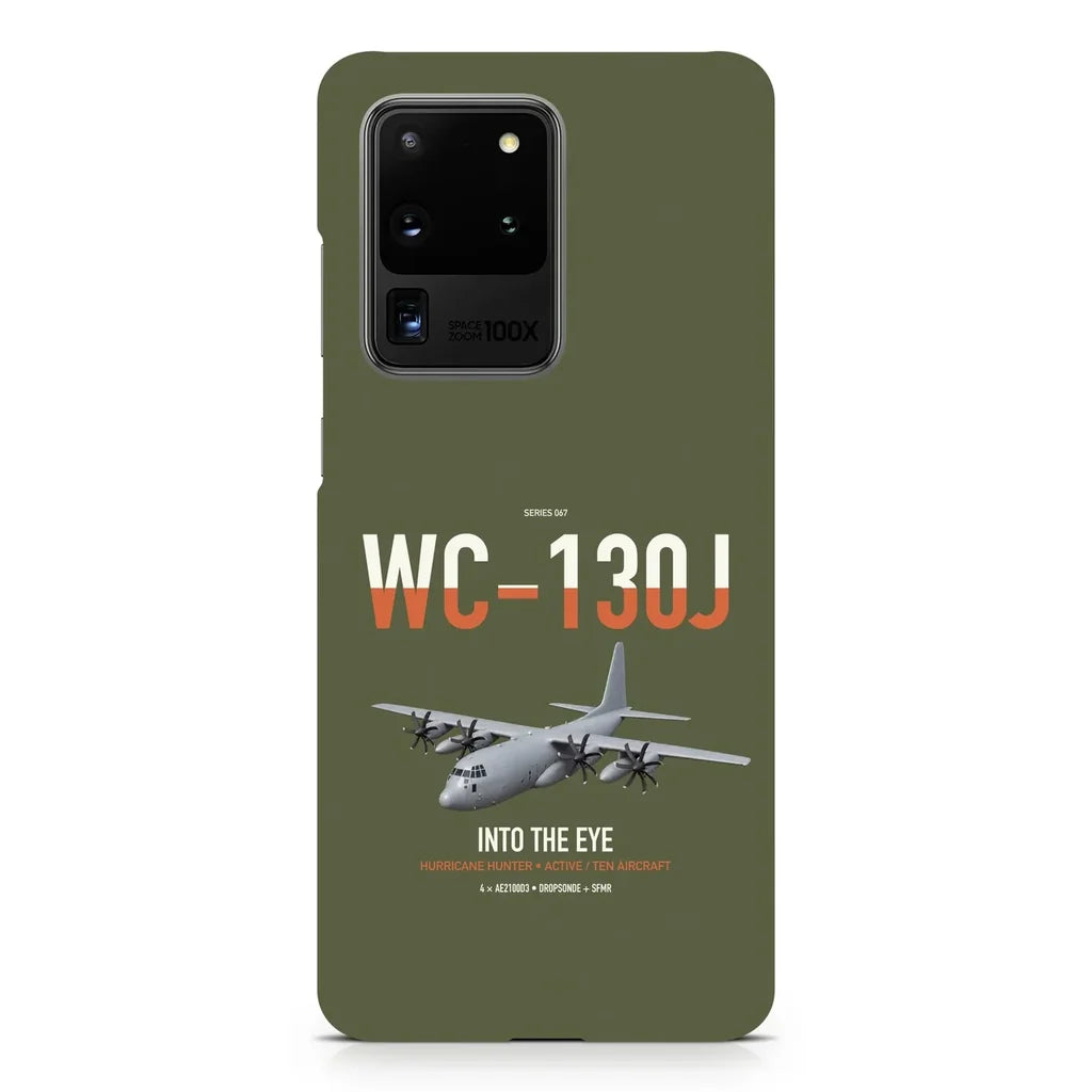WC-130J Hurricane Hunter design on samsung case - green army