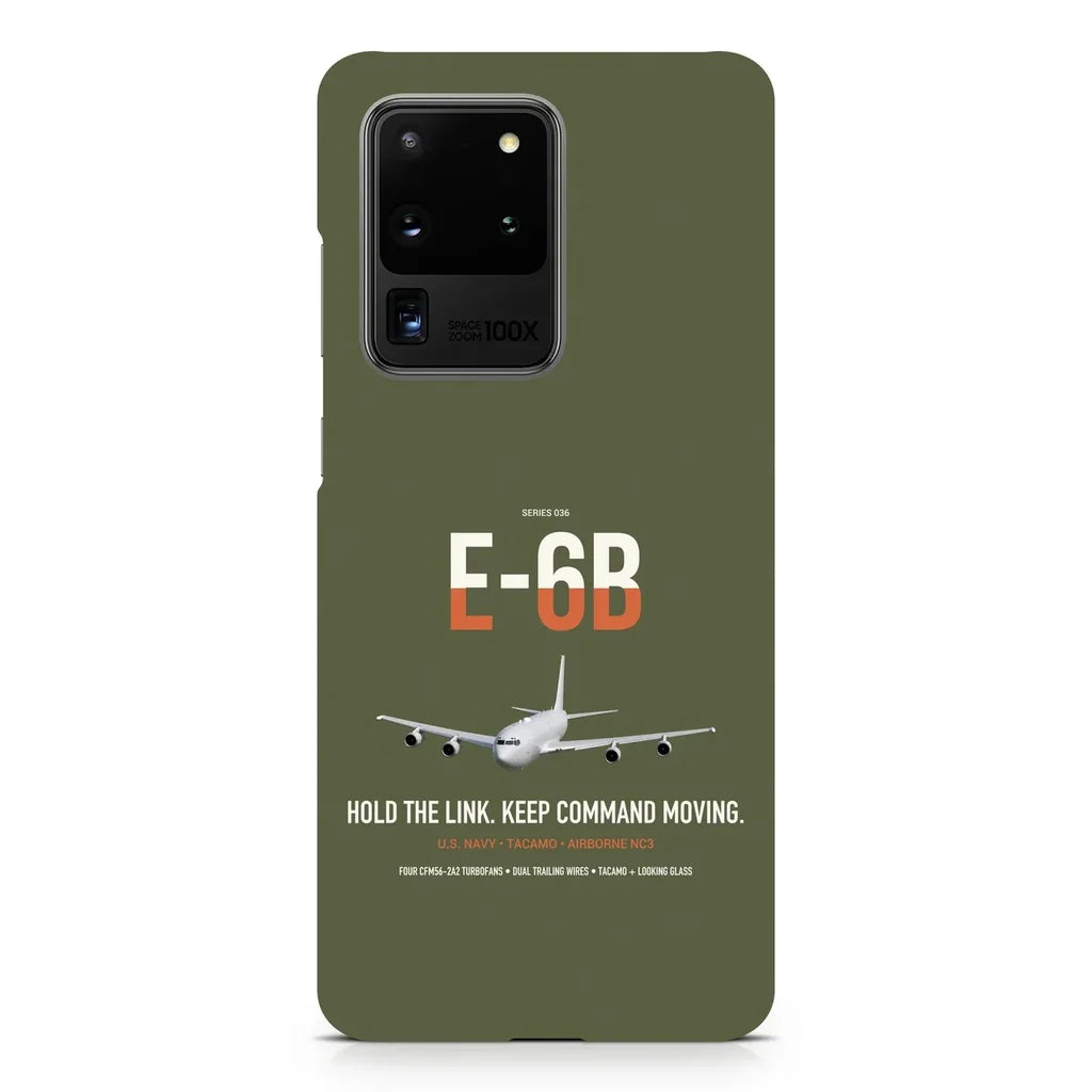 E-6B Mercury design on samsung case - green army