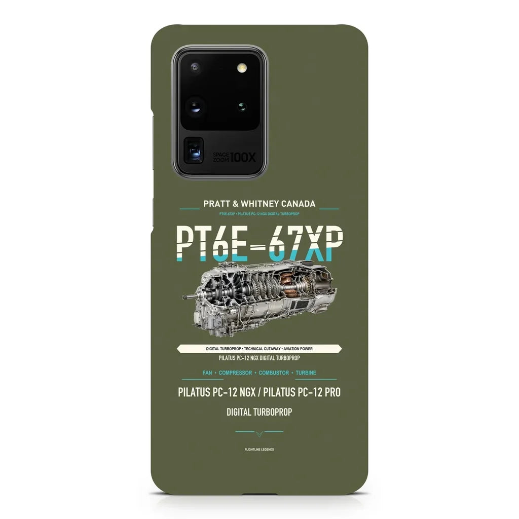 PT6E-67XP design on samsung case - green army