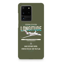 Thumbnail for Cessna Citation Longitude design on samsung case - green army