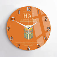 Thumbnail for Hannover Airport HAJ Wall-Clock No-Frame - Orange