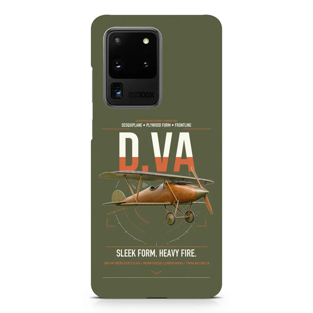 Albatros D.Va design on samsung case - green army