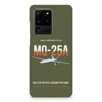 Thumbnail for MQ-25A STINGRAY design on samsung case - green army