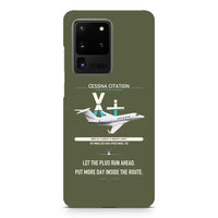 Thumbnail for Cessna Citation X+ design on samsung case - green army
