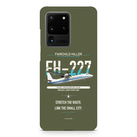 Thumbnail for Fairchild Hiller FH-227B design on samsung case - green army