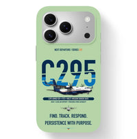 Thumbnail for Airbus C295 Armed ISR Case design on light green iphone case
