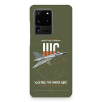 Thumbnail for Dassault Mirage IIIC design on samsung case - green army