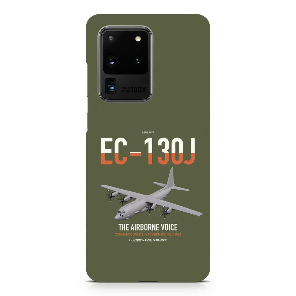 EC-130J Commando Solo III design on samsung case - green army