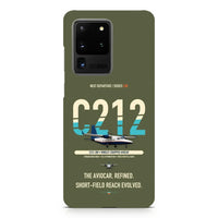 Thumbnail for CASA C-212-300 Aviocar design on samsung case - green army