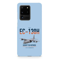 Thumbnail for EC-130H Compass Call design on samsung case - light blue