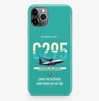 Thumbnail for Airbus C295 Firefighter Case ProMax design on turquoise iphone case promax
