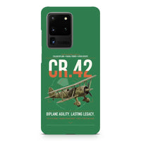 Thumbnail for Fiat CR.42 Falco design on samsung case - green