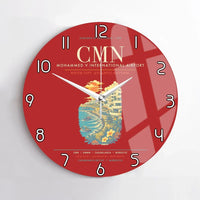 Thumbnail for Casablanca Mohammed V International Airport CMN Wall-Clock No-Frame - Red
