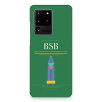 Thumbnail for Brasilia - Presidente Juscelino Kubitschek International Airport BSB design on samsung case - green