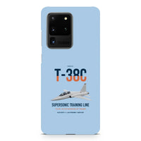 Thumbnail for T-38C Talon design on samsung case - light blue
