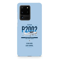 Thumbnail for Tecnam P2002 Sierra MkII design on samsung case - light blue