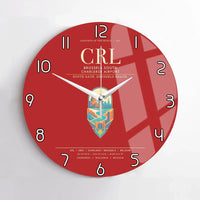 Thumbnail for Brussels South Charleroi Airport CRL Wall-Clock No-Frame - Red