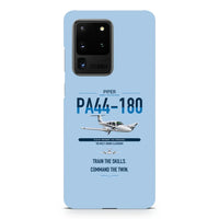 Thumbnail for Piper PA-44-180 Seminole design on samsung case - light blue