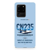 Thumbnail for Airbus CN235-300M design on samsung case - light blue