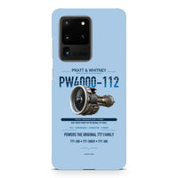 Thumbnail for PW4000-112 design on samsung case - light blue
