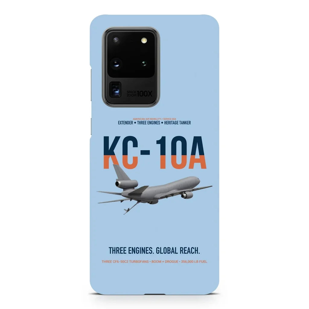 KC-10A EXTENDER design on samsung case - light blue