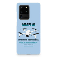 Thumbnail for Parrot ANAFI Ai design on samsung case - light blue